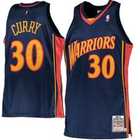 Stephen Curry Golden State Warriors Mitchell & Ness 2009-10 Hardwood Classics Rookie Authentic Jersey