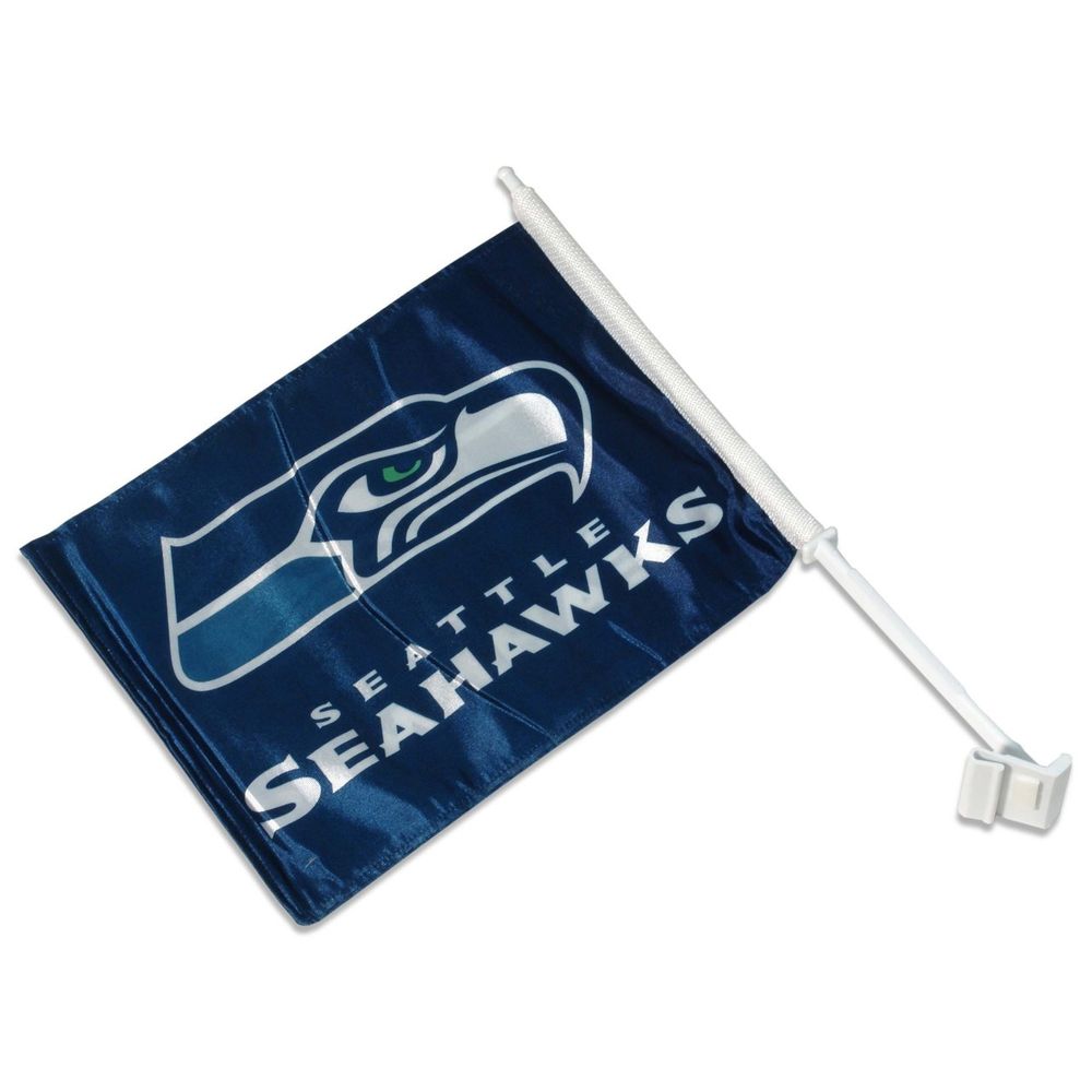 Seattle Seahawks Car Flag