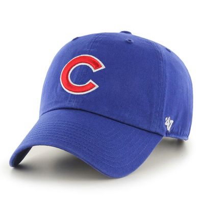 Chicago Cubs '47 Brand Royal Dad Hat Clean Up Adjustable Hat