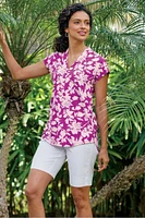 Twilight Luau Printed Tunic