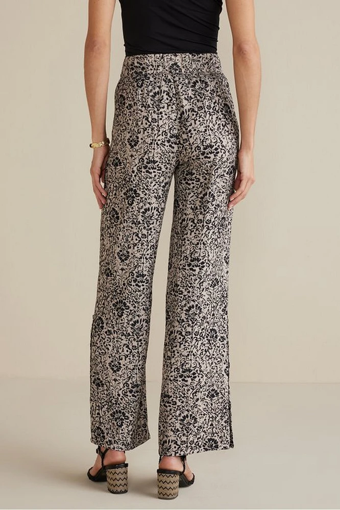 Oceo Gauze Wide-Leg Pants