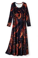 Santiago Stretch Velvet Dress