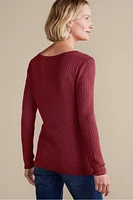 Soft Essential Ribbed Pullover Sweater