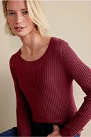 Soft Essential Ribbed Pullover Sweater