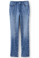 Ultimate Denim Pearl Straight Leg Jeans