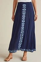 Adele Gauze Maxi Skirt