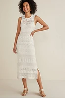 Erica Crochet Midi Dress