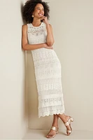 Erica Crochet Midi Dress