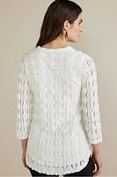 Priya Knit Lace Tunic