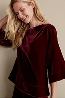 Aria Velvet Top