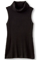 Soft Essential Ribbed Turtleneck Tank