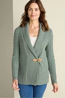 Ivey Cable Knit Cardigan