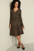 Aida Surplice Dress