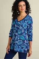 Leonor Jacquard Tunic Sweater