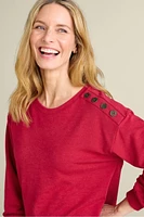 Siesta Soft Button Shoulder Tunic