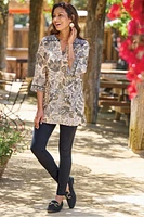 Dona 3/4 Sleeve Tunic