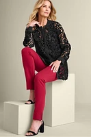 Candace Velvet Lace Tunic