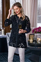 Candace Velvet Lace Tunic