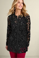 Candace Velvet Lace Tunic