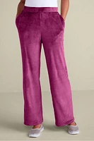 Dixie Velour Wide Leg Pants