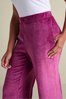 Dixie Velour Wide Leg Pants