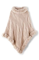 Alexi Cable Knit Poncho