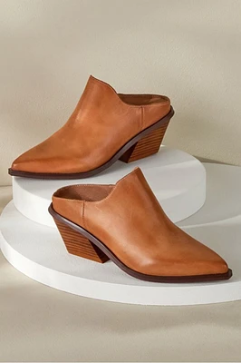 Antelope Caleb Leather Mules