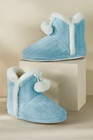 Ashlyn Cabled Bootie Slippers