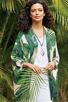 Palmetto Cocoon Kimono