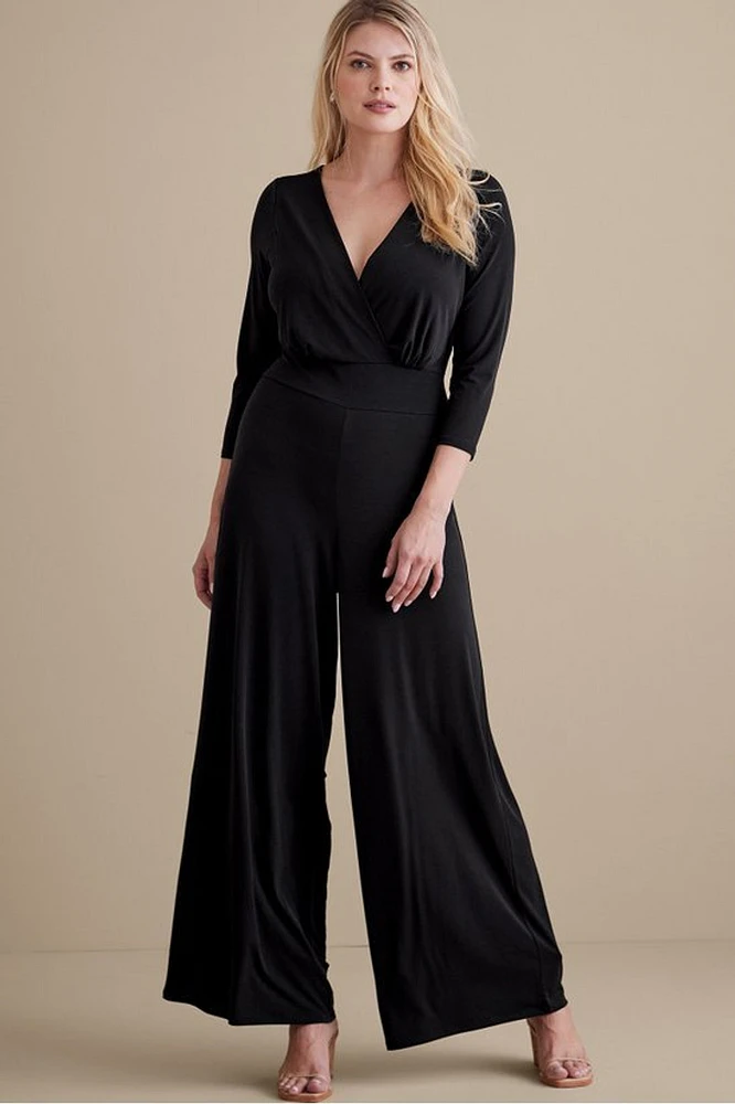 3/4 Sleeve Penelope Jumpsuit