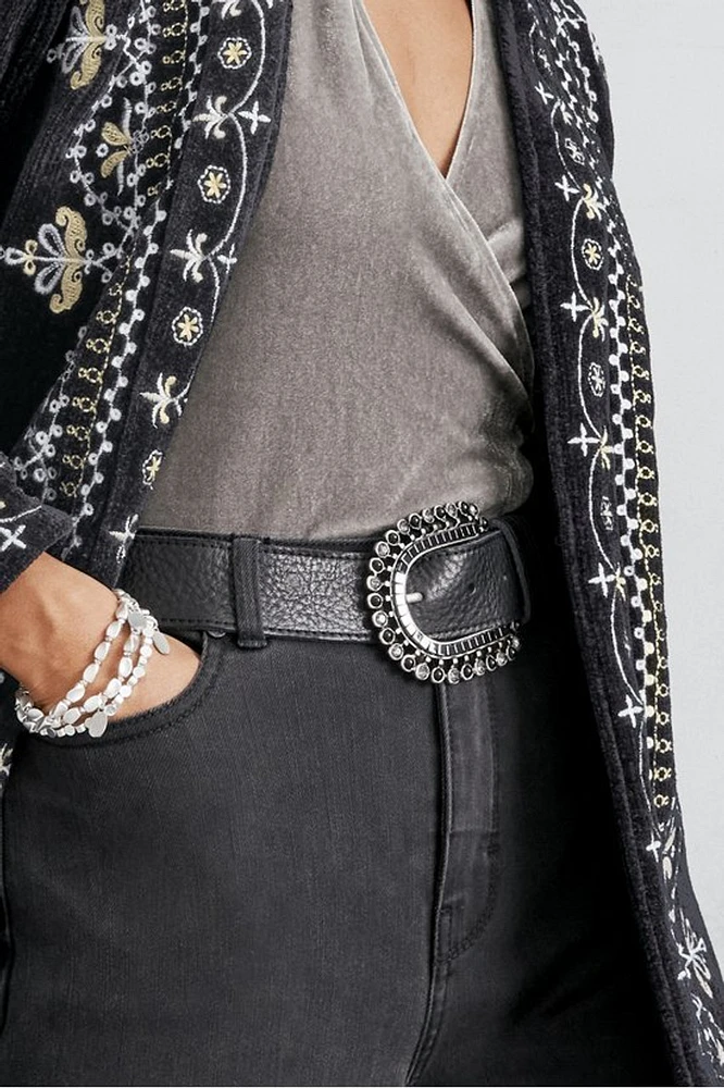 Dolly Embellished Buckle Belt