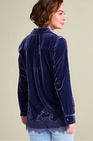 Eden Velvet and Lace Shirt