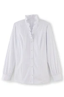 Kata Ruffle Collar Shirt