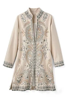 Kerala Embellished Natural Jacket