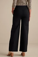 Soft Essential Ponte Wide Leg Pants