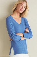 Marin Back Button Sweater