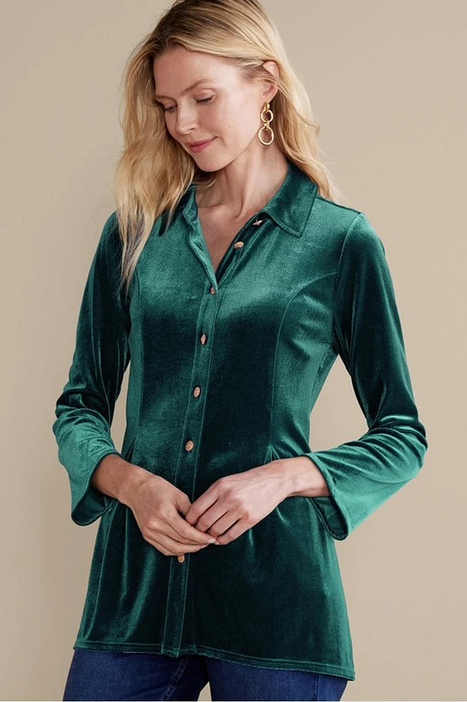 Enchanted Velvet Shirt