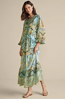 Baroque Maxi Dress