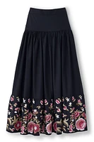 Cindi Embroidered Maxi Skirt