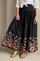 Cindi Embroidered Maxi Skirt