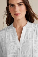 Eleanor Crochet Shirt