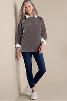 Samina Corduroy Pullover