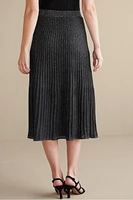 Nisha Knit Pleated Skirt