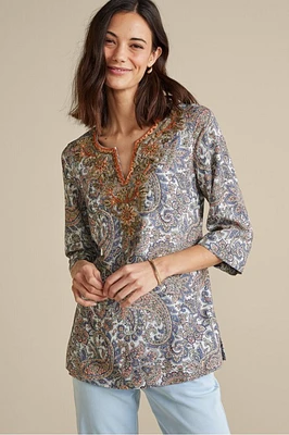 Kaimana Embellished Tunic