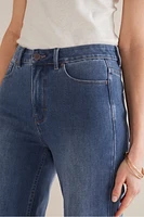 Ultimate Denim Wide Leg Crop Jeans