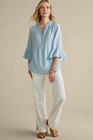 Raisa Linen Blend Top