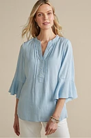 Raisa Linen Blend Top