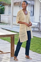 Opaline Shimmer Cardigan