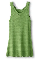 April Crochet Sweater Tank