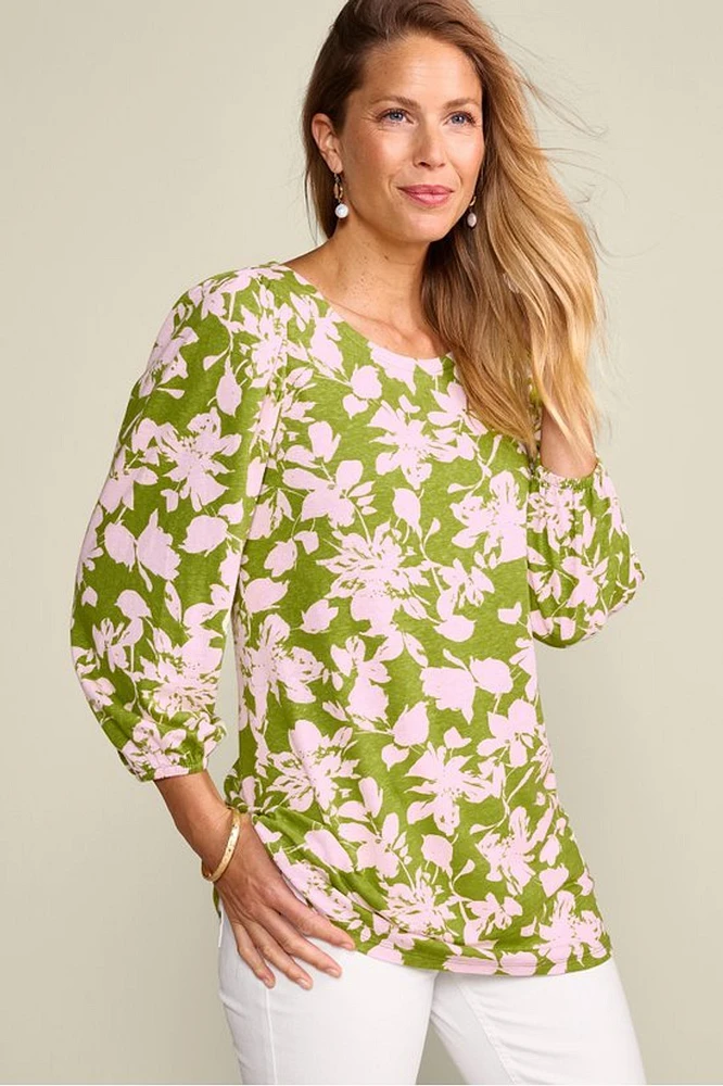 Ainsley Linen Blend Tunic